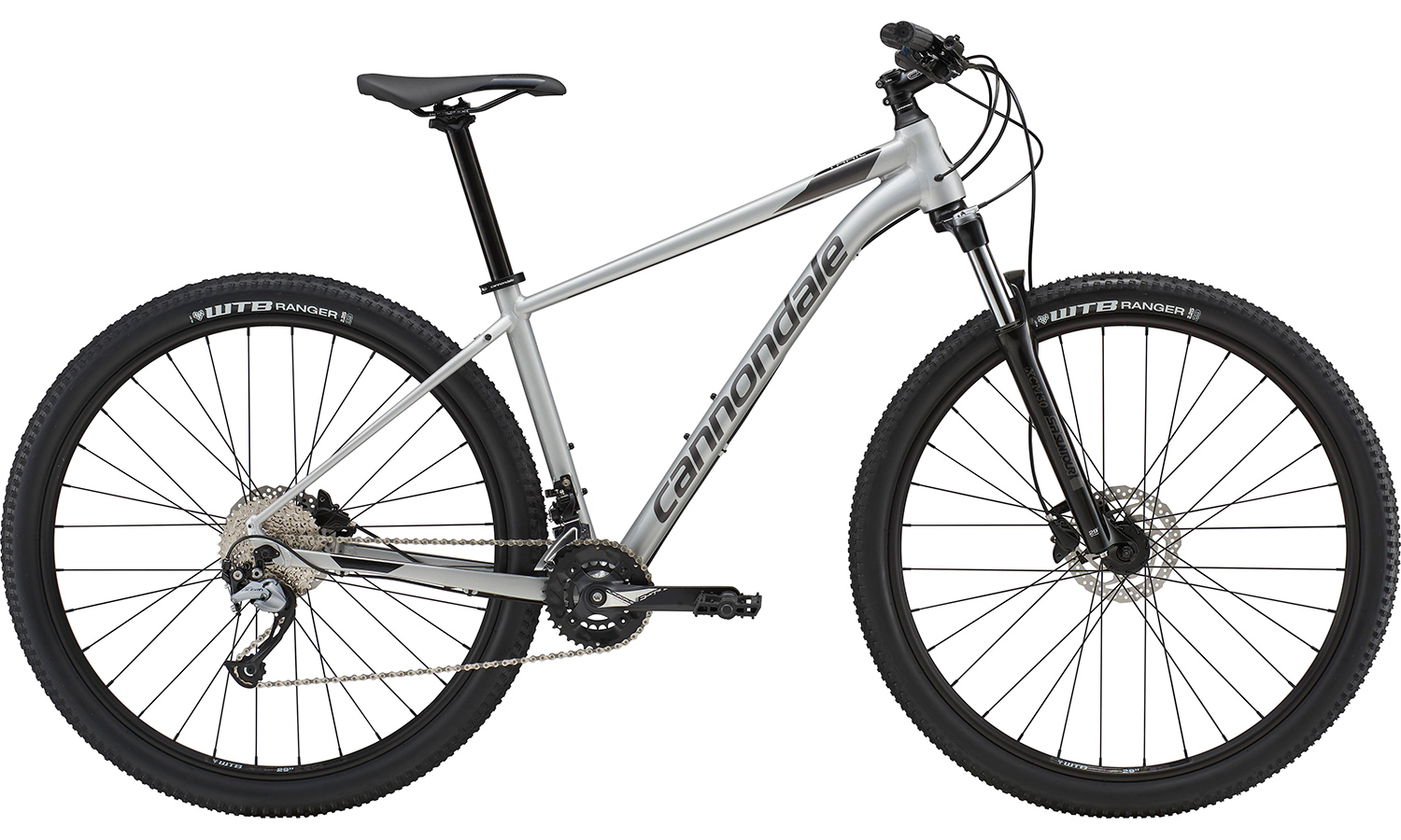 Фотография Велосипед 27,5" Cannondale TRAIL 6 (2019) 2019 серебристый